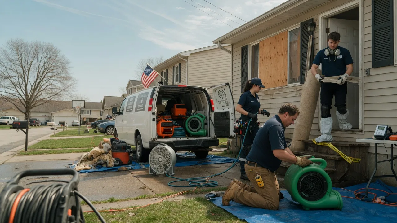 Water Damage Restoration in Cisco, IL near me